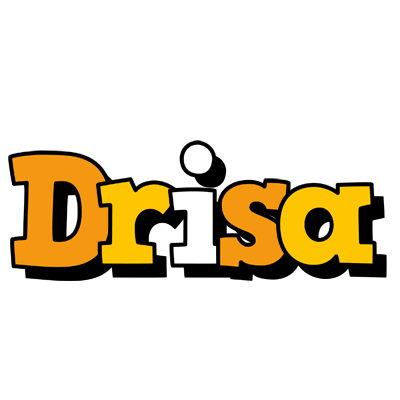 Drisa cartoon logo