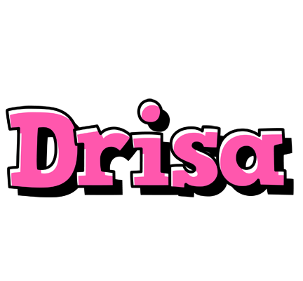 Drisa girlish logo