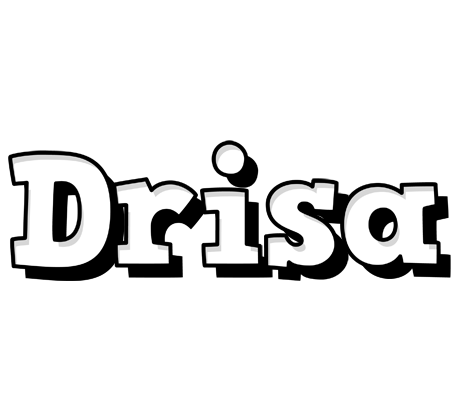 Drisa snowing logo