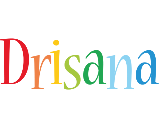Drisana birthday logo