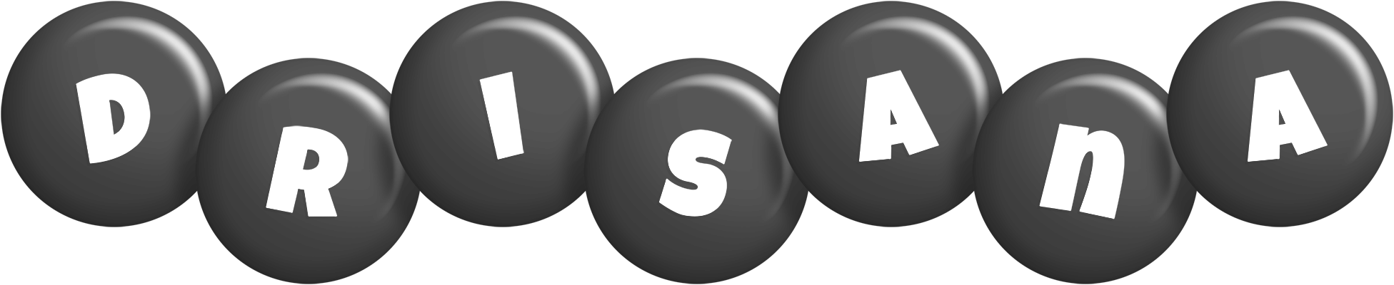 Drisana candy-black logo