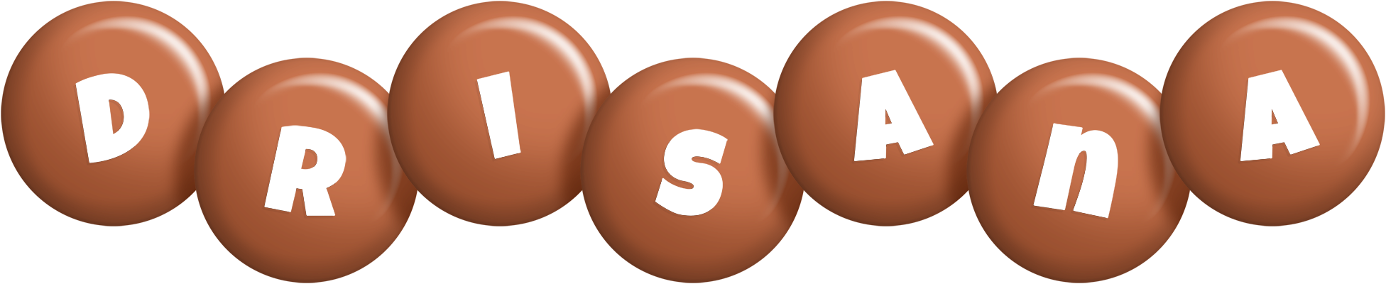 Drisana candy-brown logo