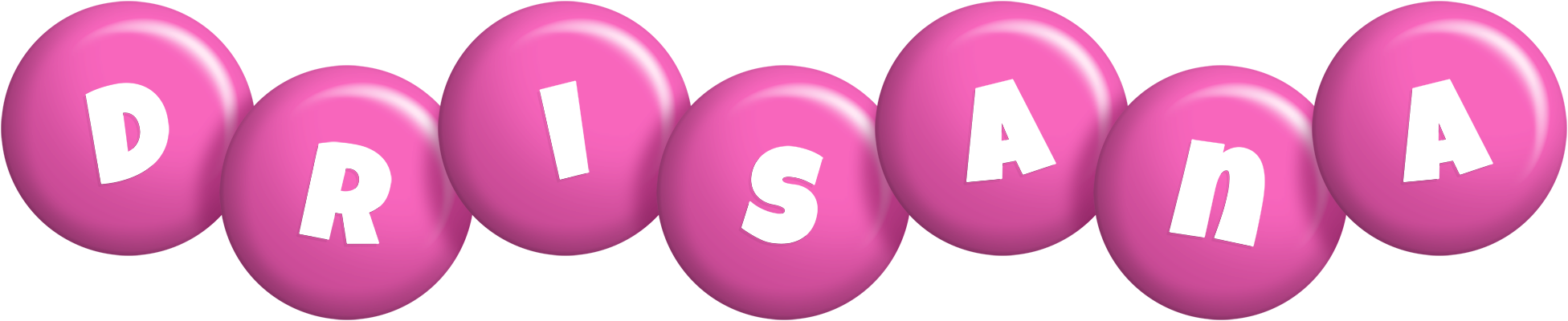 Drisana candy-pink logo
