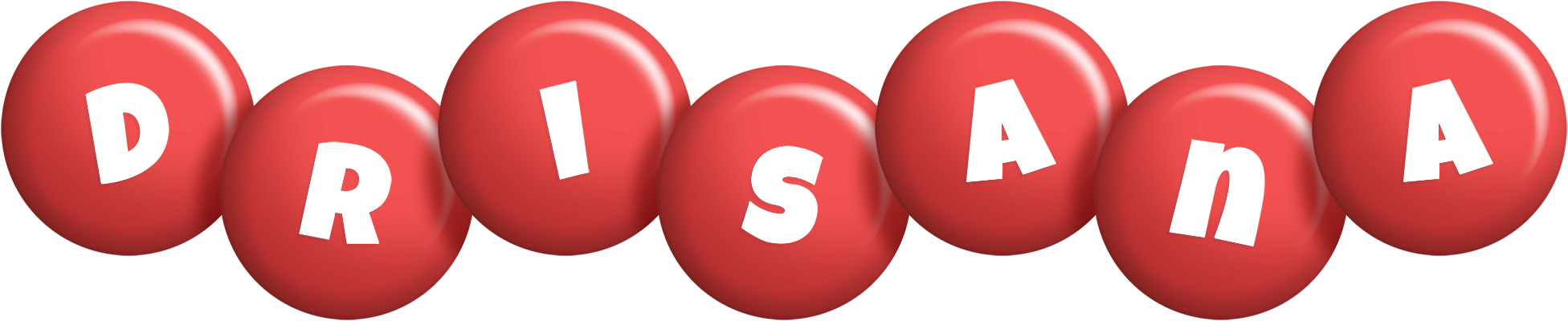 Drisana candy-red logo
