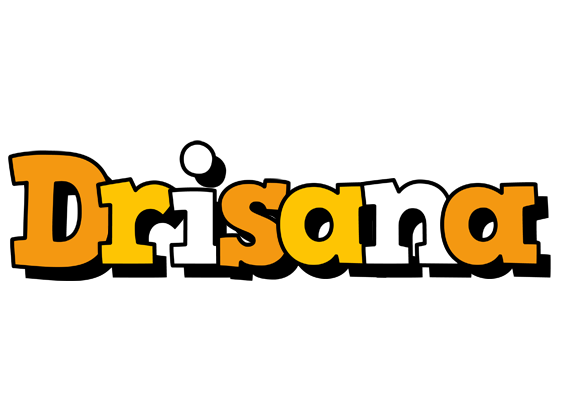 Drisana cartoon logo