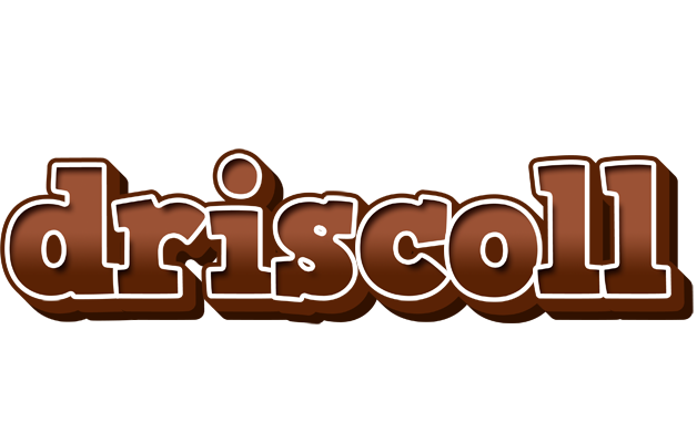 Driscoll brownie logo