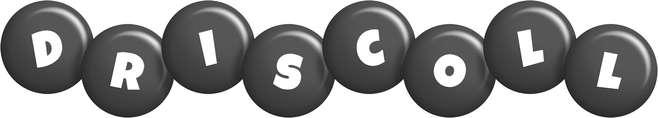 Driscoll candy-black logo