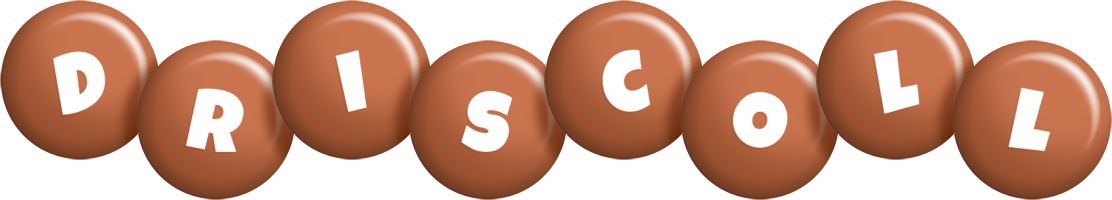 Driscoll candy-brown logo