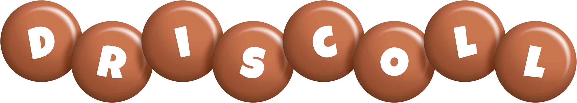 Driscoll candy-brown logo