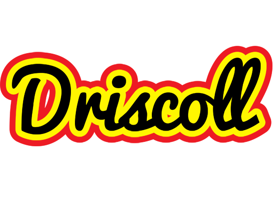 Driscoll flaming logo