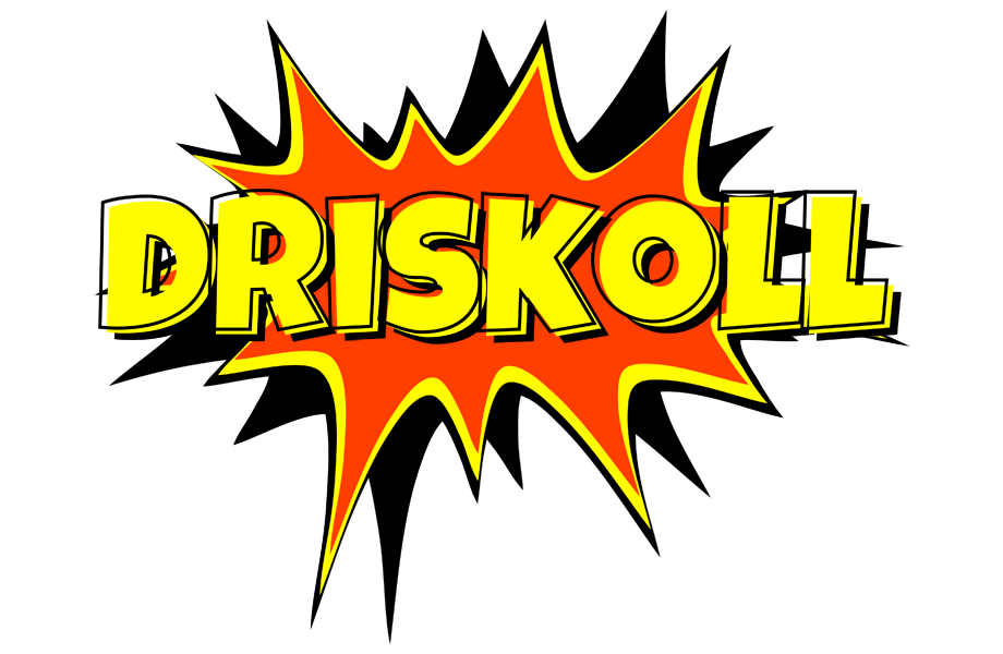 Driskoll bazinga logo