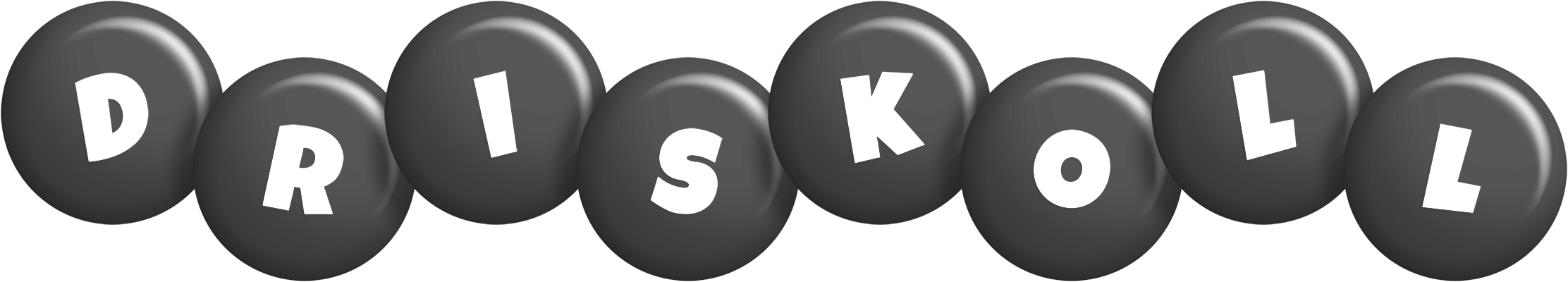 Driskoll candy-black logo