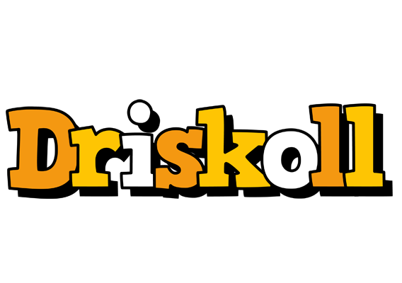 Driskoll cartoon logo