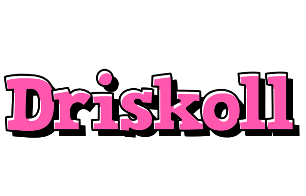 Driskoll girlish logo