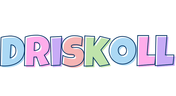 Driskoll pastel logo