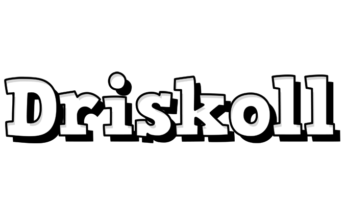 Driskoll snowing logo