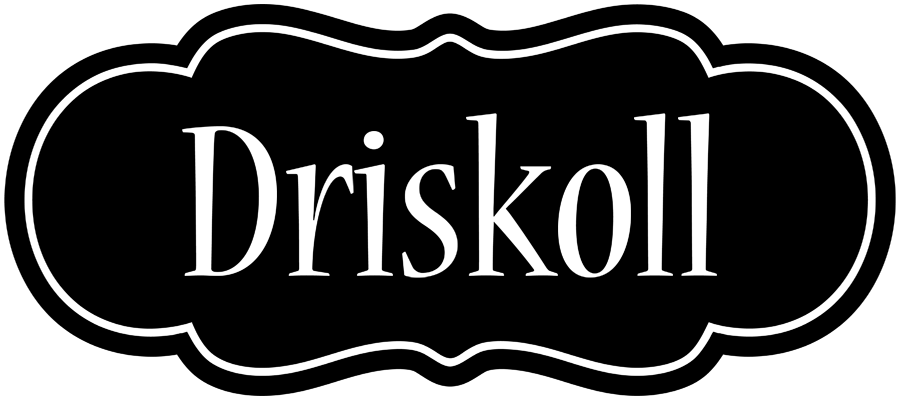Driskoll welcome logo
