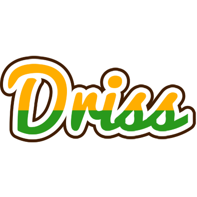 Driss banana logo