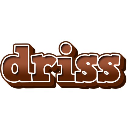 Driss brownie logo