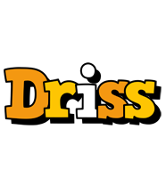 Driss cartoon logo