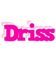Driss dancing logo