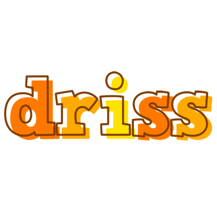 Driss desert logo