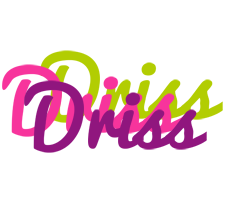 Driss flowers logo
