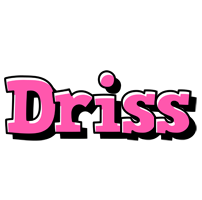 Driss girlish logo