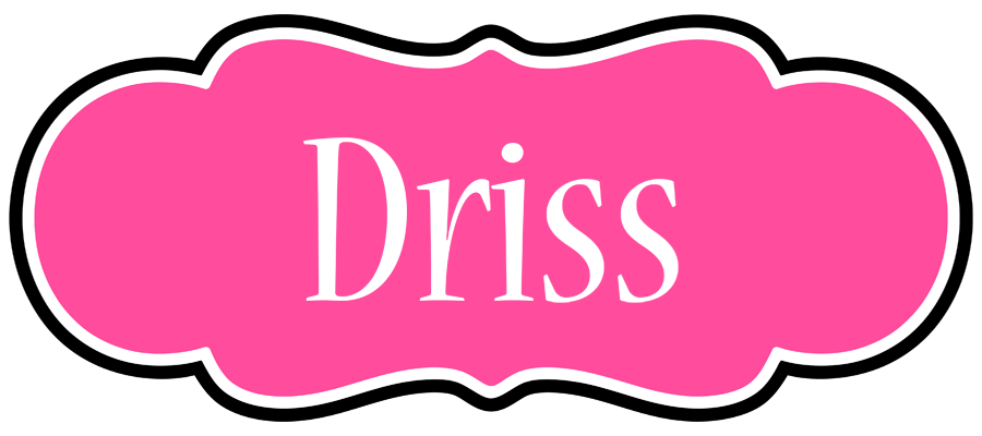 Driss invitation logo