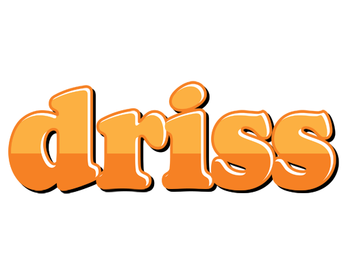Driss orange logo