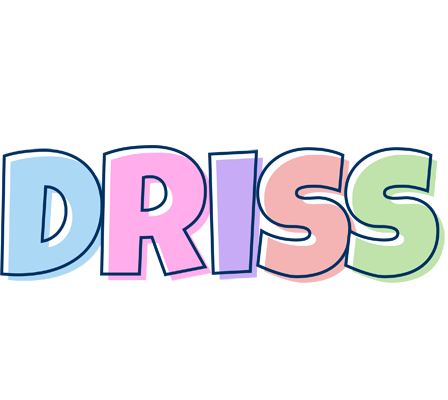 Driss pastel logo