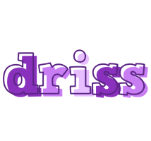 Driss sensual logo