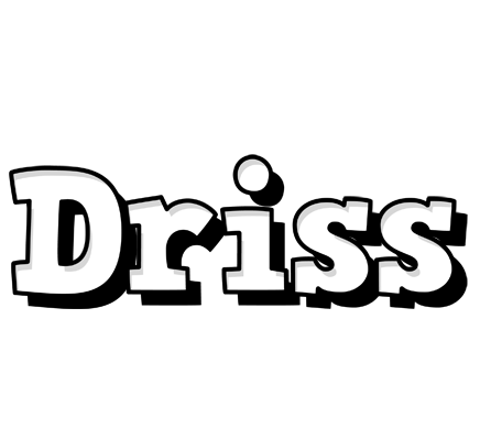 Driss snowing logo