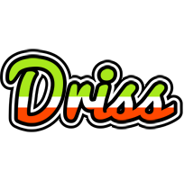 Driss superfun logo