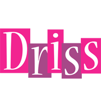 Driss whine logo