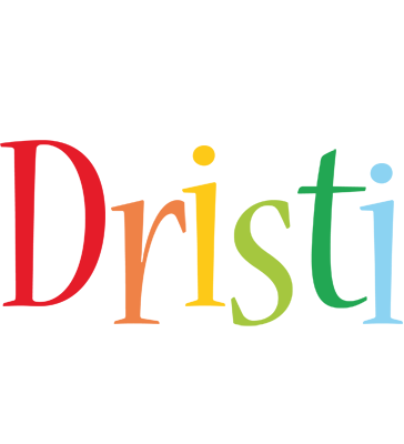 Dristi birthday logo