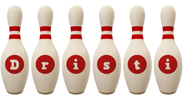 Dristi bowling-pin logo