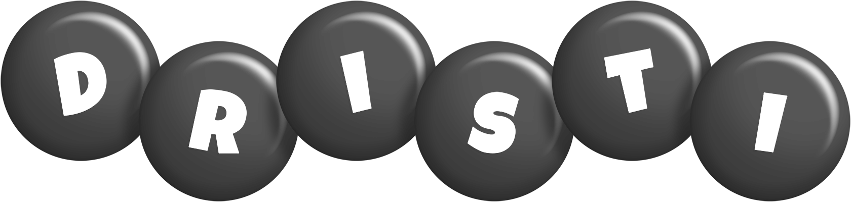 Dristi candy-black logo