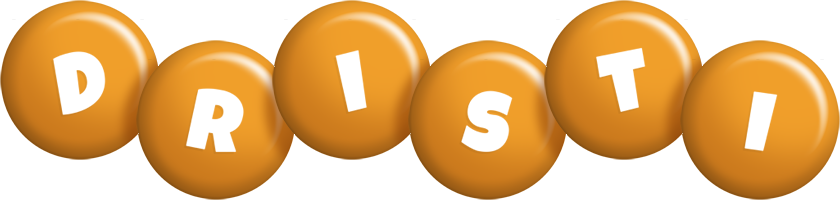 Dristi candy-orange logo