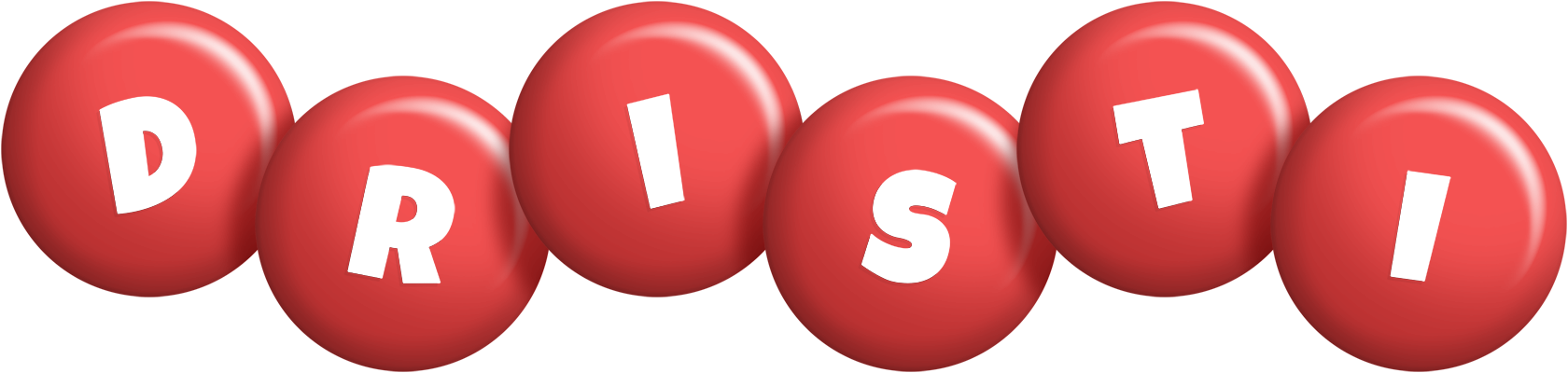 Dristi candy-red logo