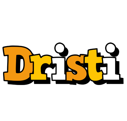 Dristi cartoon logo