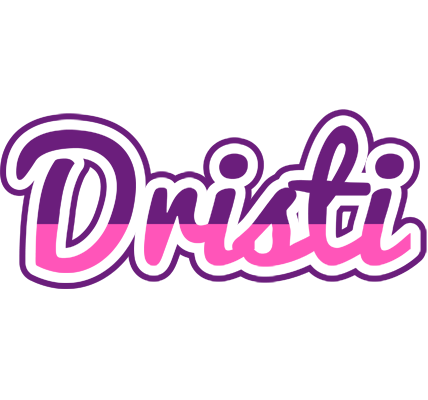 Dristi cheerful logo