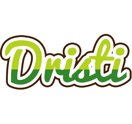 Dristi golfing logo