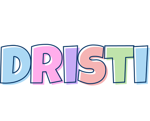 Dristi pastel logo