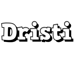 Dristi snowing logo