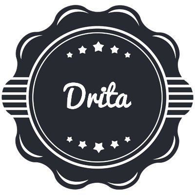 Drita badge logo