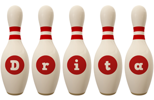 Drita bowling-pin logo