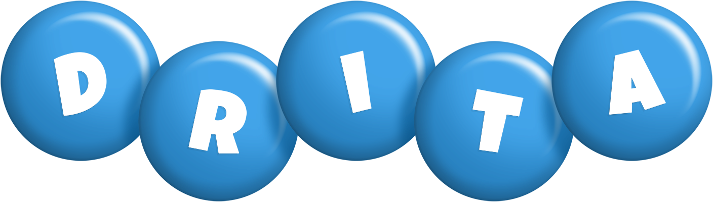 Drita candy-blue logo