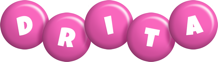 Drita candy-pink logo