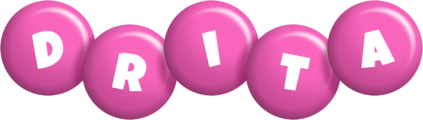 Drita candy-pink logo